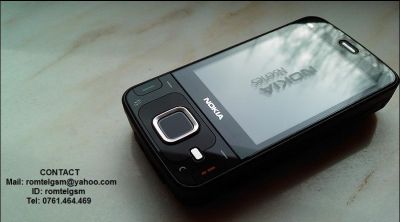 Carcasa Nokia N96 Black ( NEAGRA ) ORIGINALA COMPLETA SIGILATA