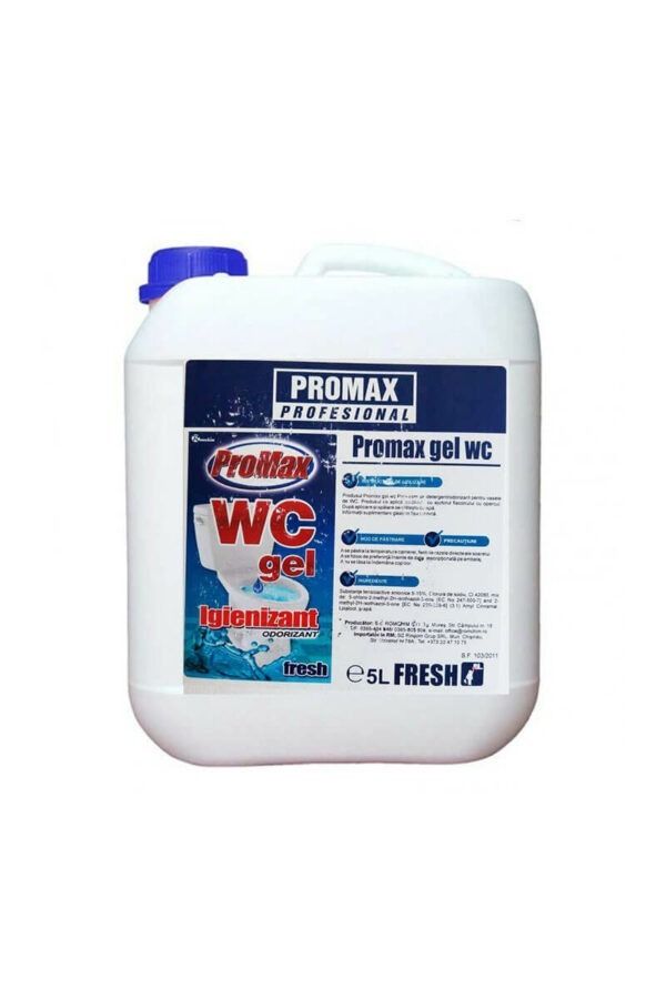 Solutie WC Promax Igienizant cu Clor 5 litri Total Orange 0728 305 611