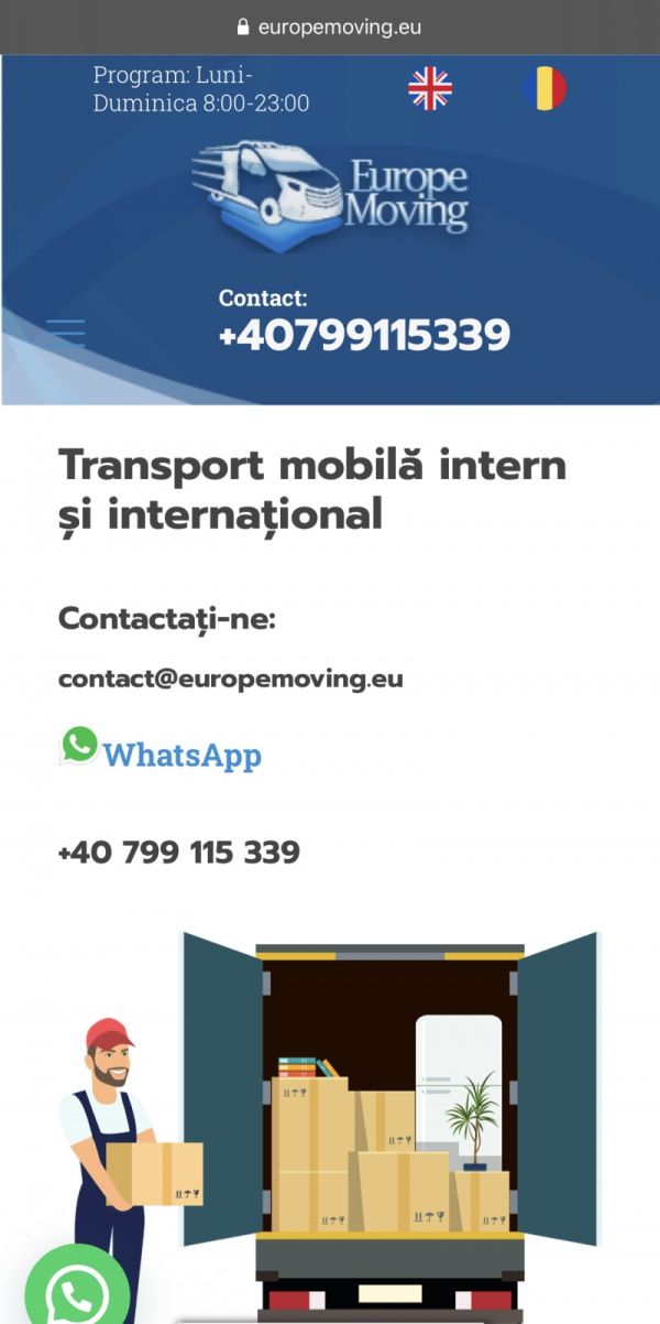 Relocari - Transport Mobila Intern si International 