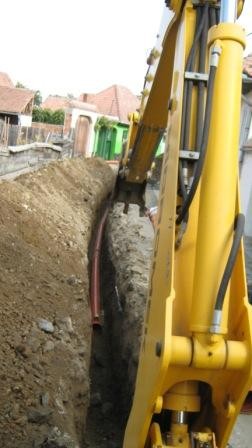 Buldoexcavator de inchiriat