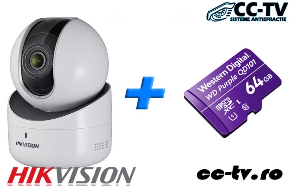 Camera Wi-Fi, PTZ IP 2.0MP, Microfon
