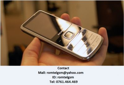 Carcasa Nokia 6700 CROME ( CROMAT ) ORIGINALA COMPLETA SIGILATA