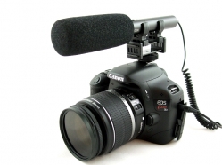 Microfon DSLR  shotgun / stereo / wireless Azden si Sennheiser