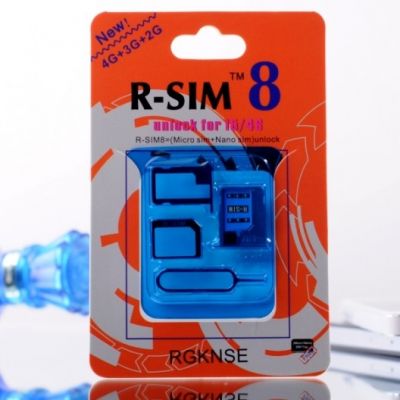 R-SIM8 RSIM8 Gevey Decodare iPHONE 5/4S  Suporta SIM 128k Orange Digi 