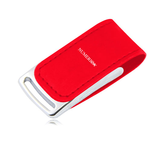 4GB Dashing Leather Flash Drive, Custom Leather Flash Drive
