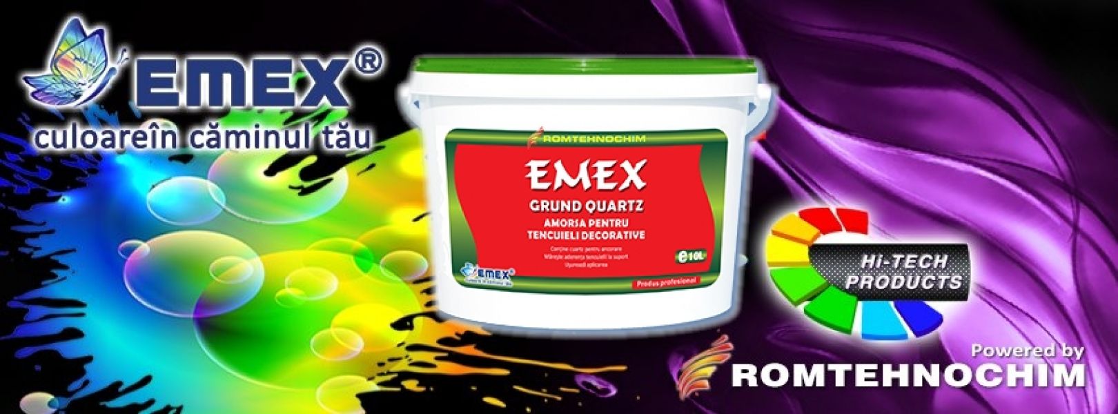 Grund de Amorsare cu Cuart pentru Tencuieli EMEX - 3,40 Ron/Kg