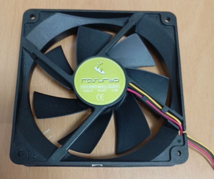 Vand Ventilator Carcasa Rasurbo Basic Silent 120mmx120mmx25mm 