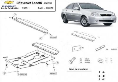 Scut metalic Chevrolet Lacetti