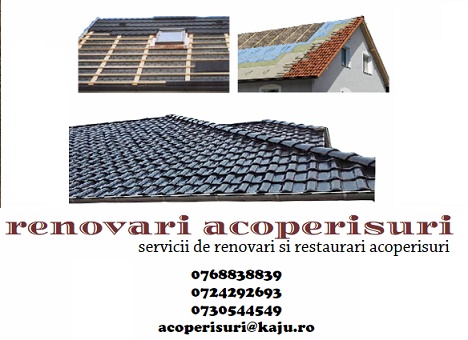 Reparatii acoperisuri | renovari acoperisuri | restaurari acoperisuri