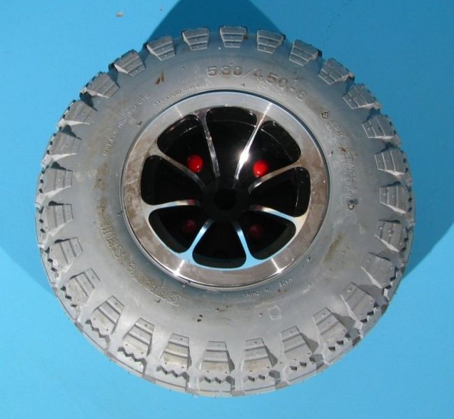 Roata cu cauciuc plin pentru Meyra Optimus 2 5.30/4.50-6