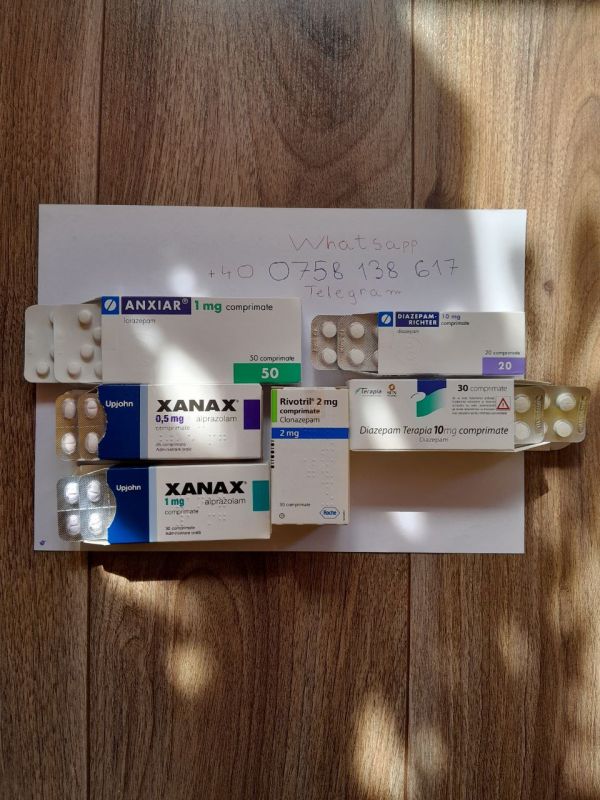 De vanzare Clonazepam, Lorazepam, Alprazolam, Diazepam. Medicamente anti stres  tulburari de somn 0