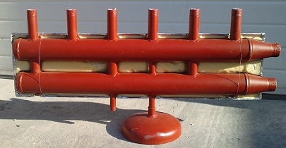 Izolatie colector distribuitor C4T