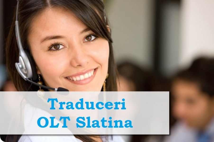 Traduceri rapide OLT - Slatina online Ai un proiect? Lasă-ne un mesaj!  - AHR