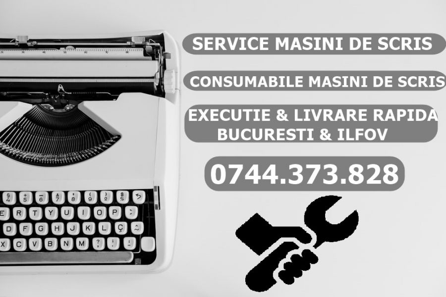 Service, mentenanta masini de scris