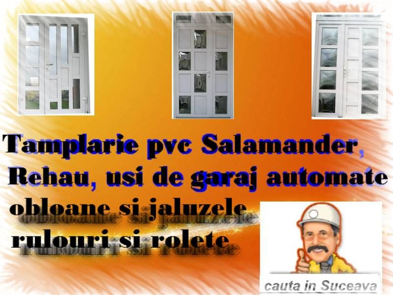 Tamplarie pvc -Suceava