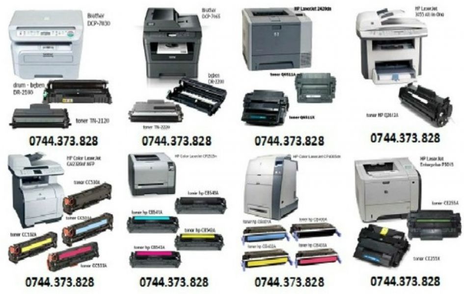 Cartuse toner imprimante Hp, Samsung, Xerox, Lexmark , Canon, Brother