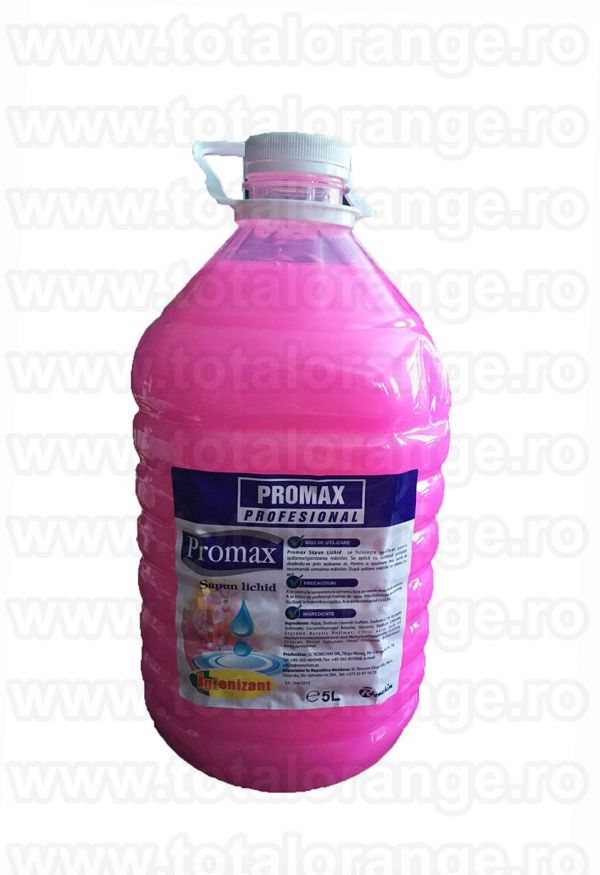  Sapun Promax igienizant roz 5 litri