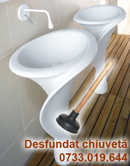 Desfundarea chiuvetei
