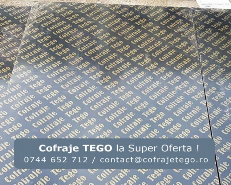 Cofraje TEGO. Importator TEGO. Transport gratuit
