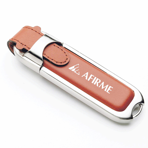 Wholesale 2GB Leather Flash Drive from China