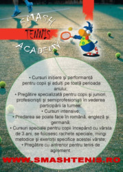 Scoala de tenis pentru copii si adulti!