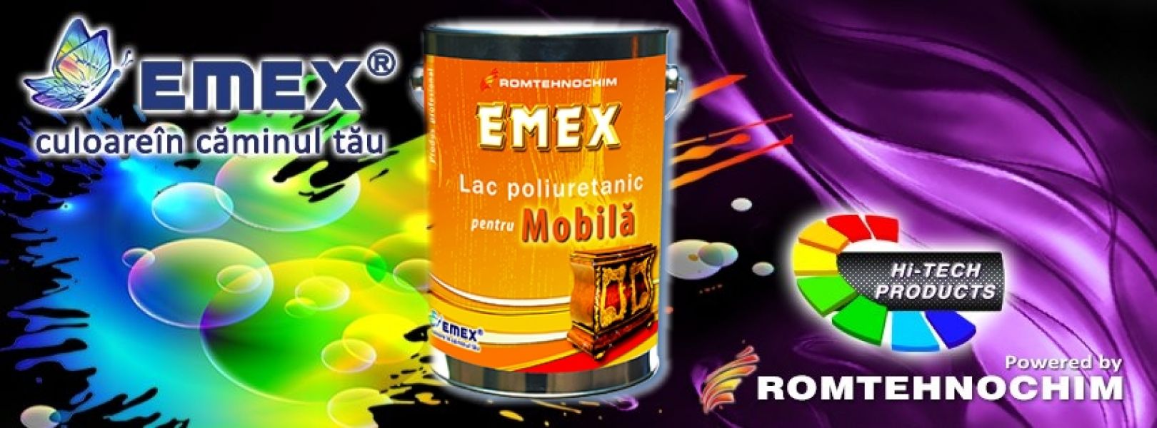 Lac Poliuretanic pentru Mobila Bicomponent EMEX - 23  Ron/Kg