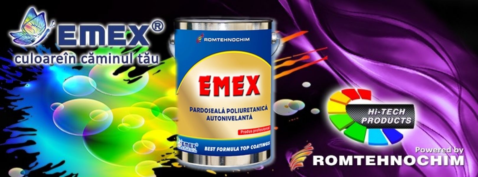 Pardoseala Poliuretanica Autonivelanta EMEX - 19 Ron/Kg Gri
