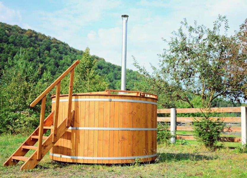 Ciubar din lemn , hot tub, 100% garantat, calitate superioara