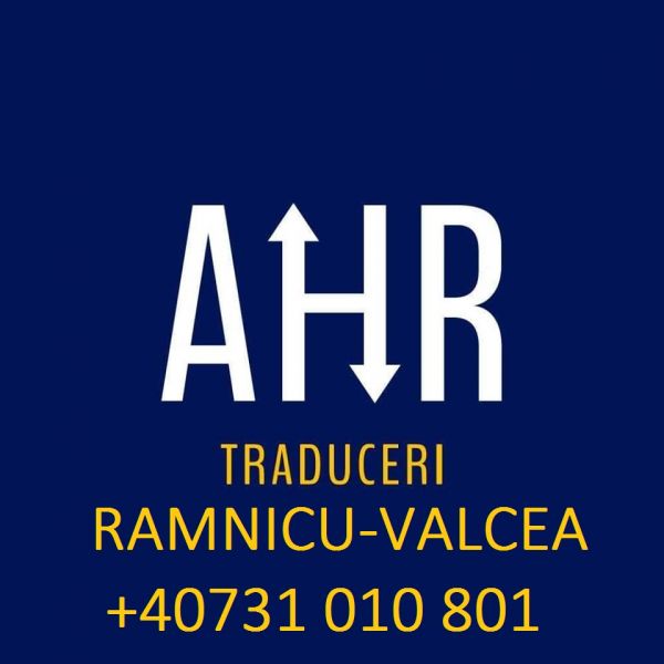 Traduceri Ramnicu-Valcea - traducatori autorizati - AHR