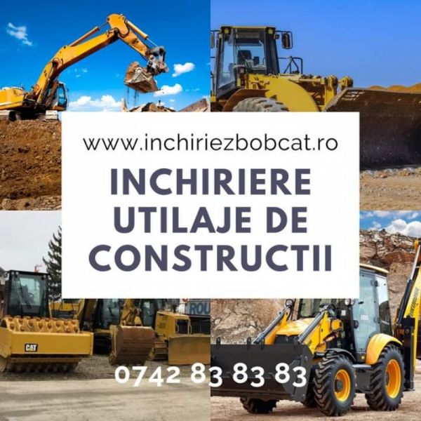 BULDOEXCAVATOR BOBCAT Corbeanca Otopeni Balotesti Snagov