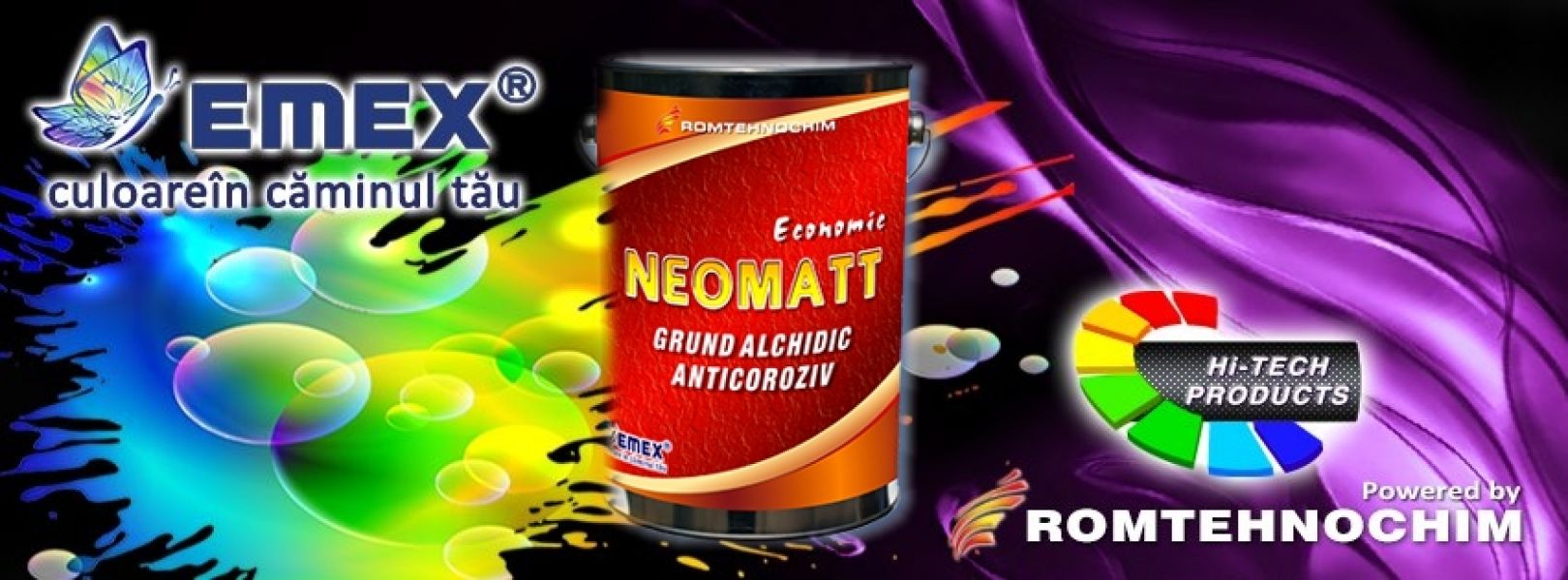 Grund Alchidic Anticoroziv Economic NEOMATT - 6.90  Ron/Kg- Rosu