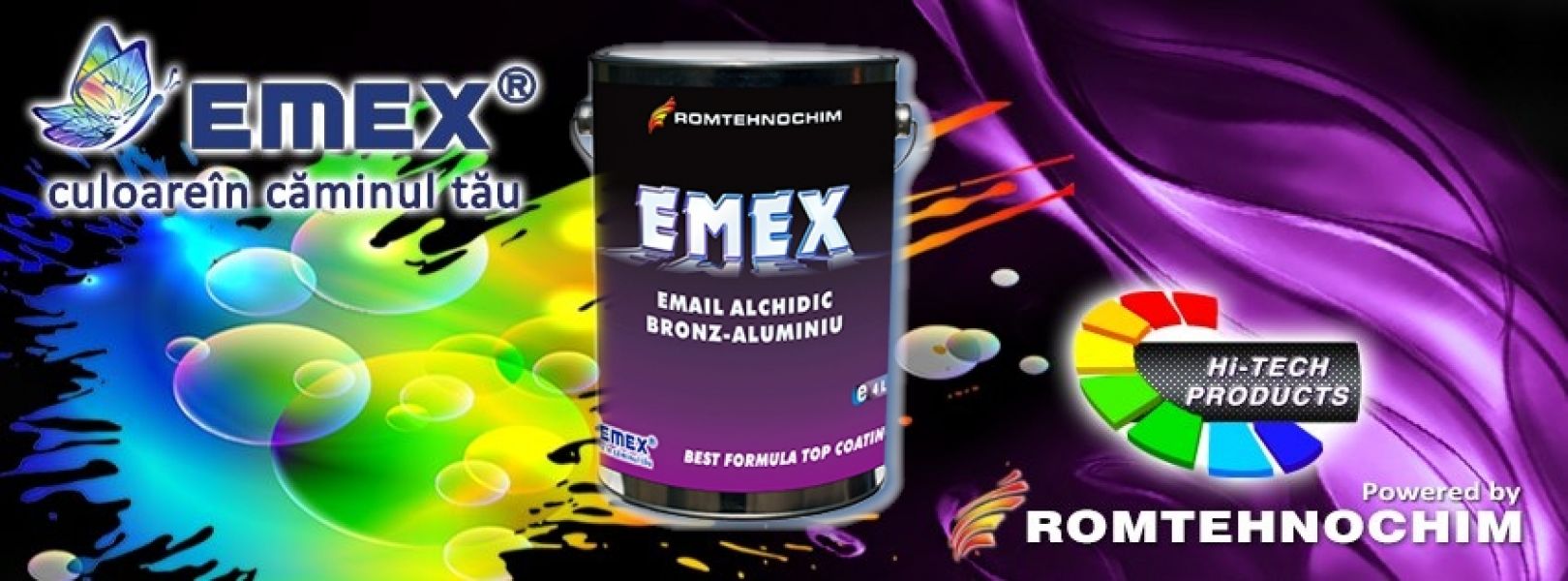 Email Argintiu Metalizat Bronz-Aluminiu EMEX - 16,20 Ron/Kg