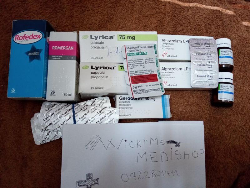 Vand Xanax,Rivotril,Romergan,Rofedex,Tramadol,Tapentadol,Imovane,Gerodorm,Pregabalin,Gabapentin