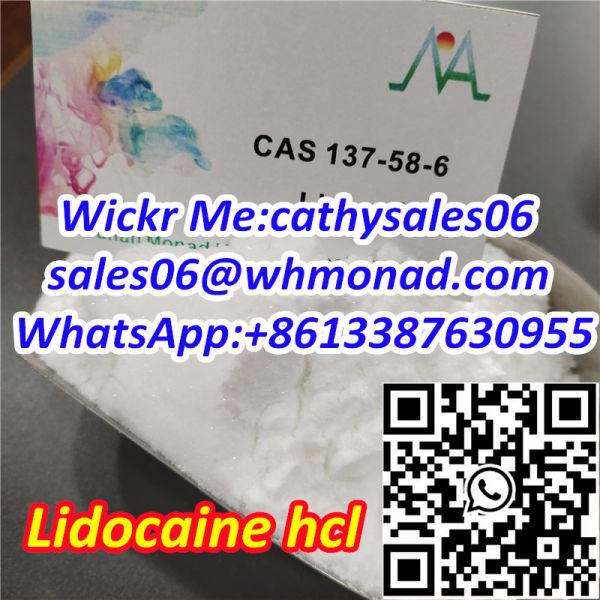 99.9% Purity of Lidocaine HCl Powder for Pain Free CAS 137-58-6