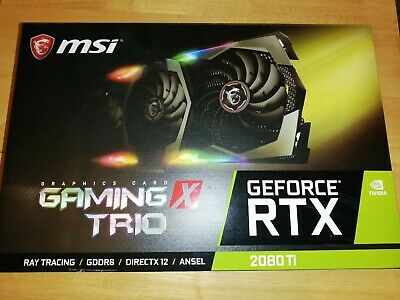 De vnzare MSI Rtx 2080Ti 11GB X Trio / 1080ti