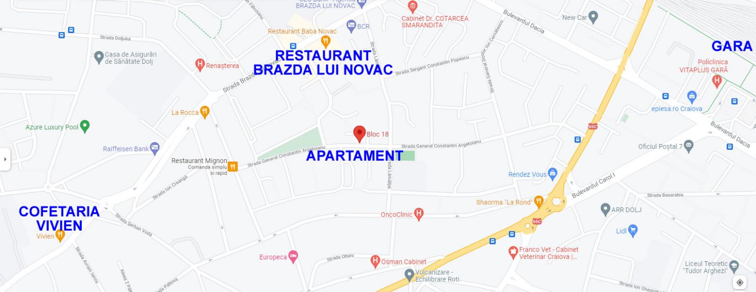 Inchiriez Apartament 2 camere, Brazda lui Novac, 54 mp, etaj 3/4