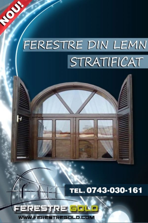 Ferestre din lemn stratificat
