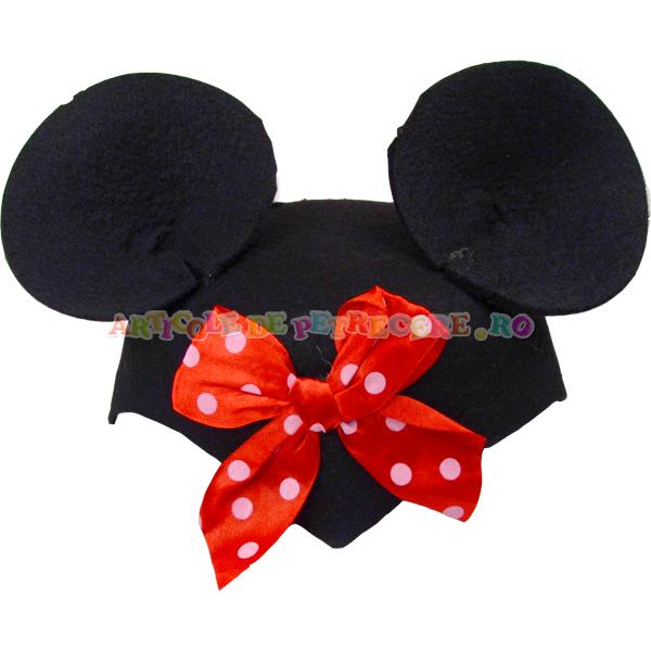 Palarie adorabila Minnie Mouse pentru fetite!