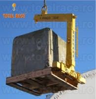    Furca ridicat paleti, carlige rotative 