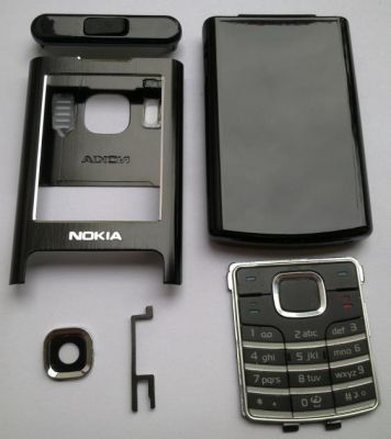 Carcasa Nokia 6500 Classic Black ( NEAGRA ) ORIGINALA COMPLETA SIGILATA