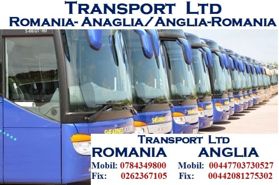 Transport Anglia-Romania/ Romania-Anglia