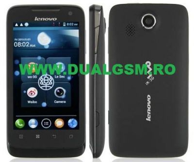 VAND Telefon Dual Sim Lenovo A789 cu Android 4.0.4, 3G, GPS, Wi-Fi