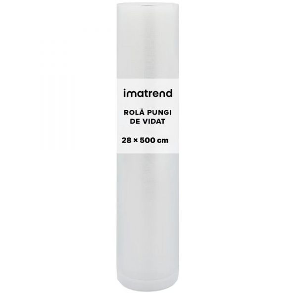 Rola folie vidat IMA Trend 25x500cm  consumabil esential pentru vidare