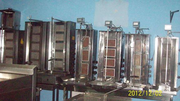 Vand aparate pentru shaorma cu 2,3,4,5  arzatoare noi/SH 0733972939