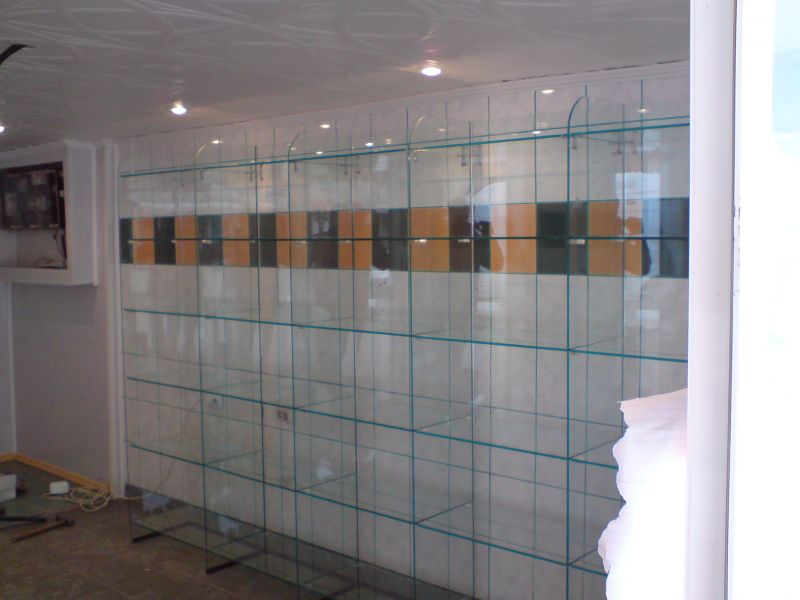 Rafturi sticla toneti tejghele vitrine sticla buzau romania