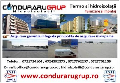Izolatii, hidroizolatii, termoizolatii