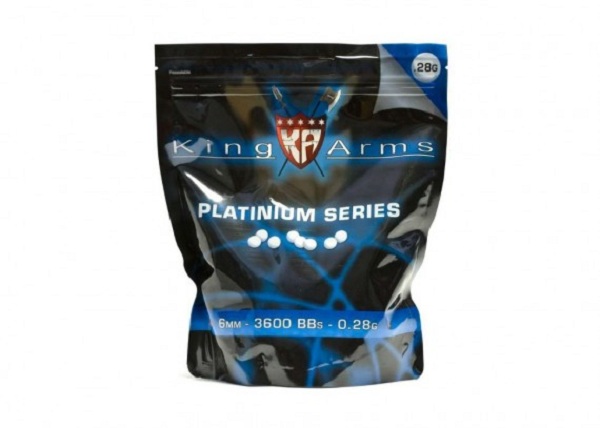 Bile King Arms Platinium 0.28 g 3600 buc