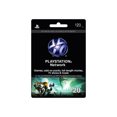 Card Playstation Network $20 USA