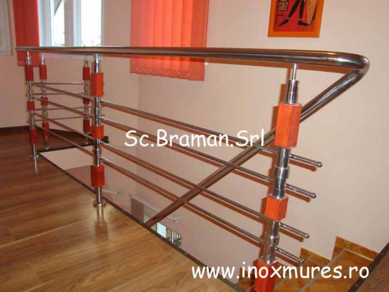 Balustrade Inox - Fier Forjat