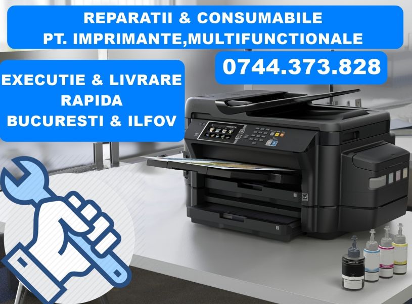 Cerneala Epson, Canon, HP, Brother.Cerneala imprimanta ciss compatibila, originala cu livrare rapida